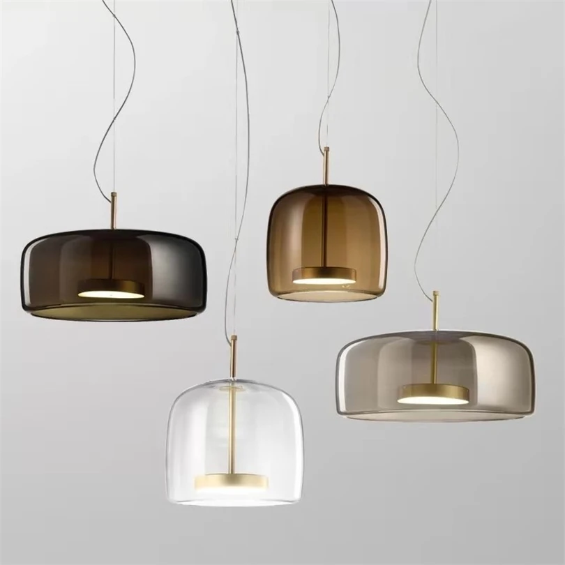 

Modern Pendant Lights LED Glass Restaurant Simple Living dining room Home Decor Hanglamp Bedside Lamps Designer light fixtures