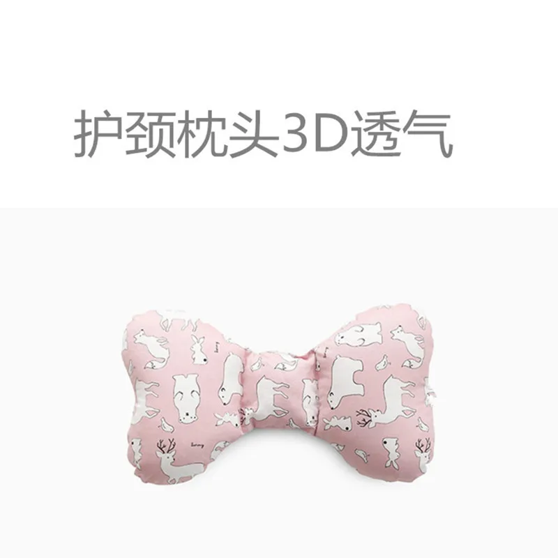 DEER PINK Фирменная новинка, детская подушка для защиты от опрокидывания, для младенцев, для предотвращения использования с плоской головкой, для защиты шеи, подушки для сна - Цвет: DEER PINK