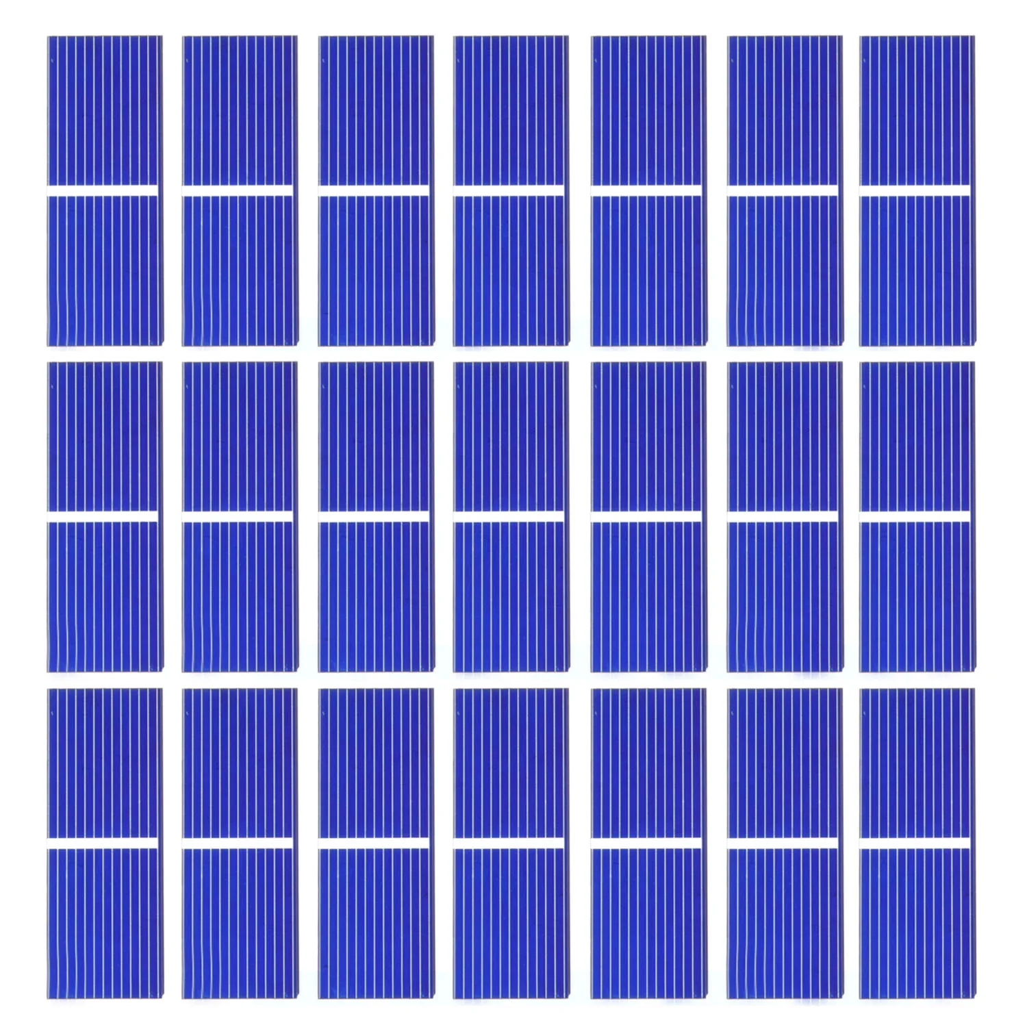 100 шт синяя солнечная панель батарея DIY зарядное устройство 0,5 V 320mA полезный прочный