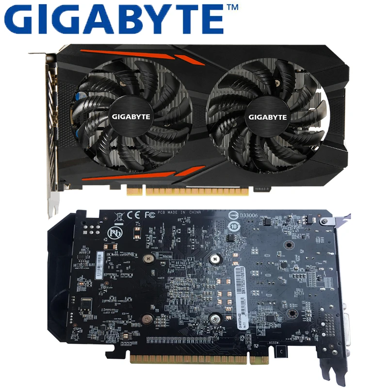 Gigabyte Nvidia Geforce Gtx 1050 Ti Oc 4g Graphics Card Integrated With 4gb Gddr5 128bit Support Up To 8k Display 60hz Gamer Graphics Cards Aliexpress