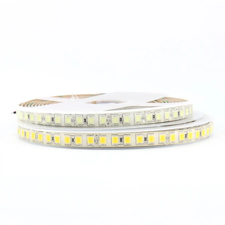 DC 12V 24V SMD 5054 Светодиодная лента 5M 120 светодиодный s/m гибкая лента светодиодный диод водонепроницаемый ярче 5050 белый/теплый белый