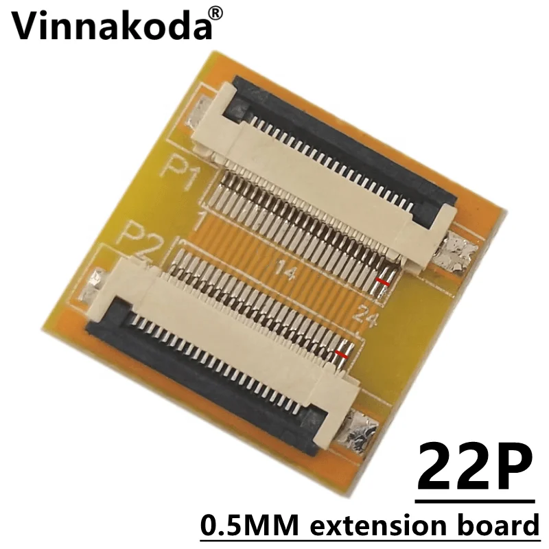 2PCS FFC/FPC extension board 0.5MM to 0.5MM 22P adapter board