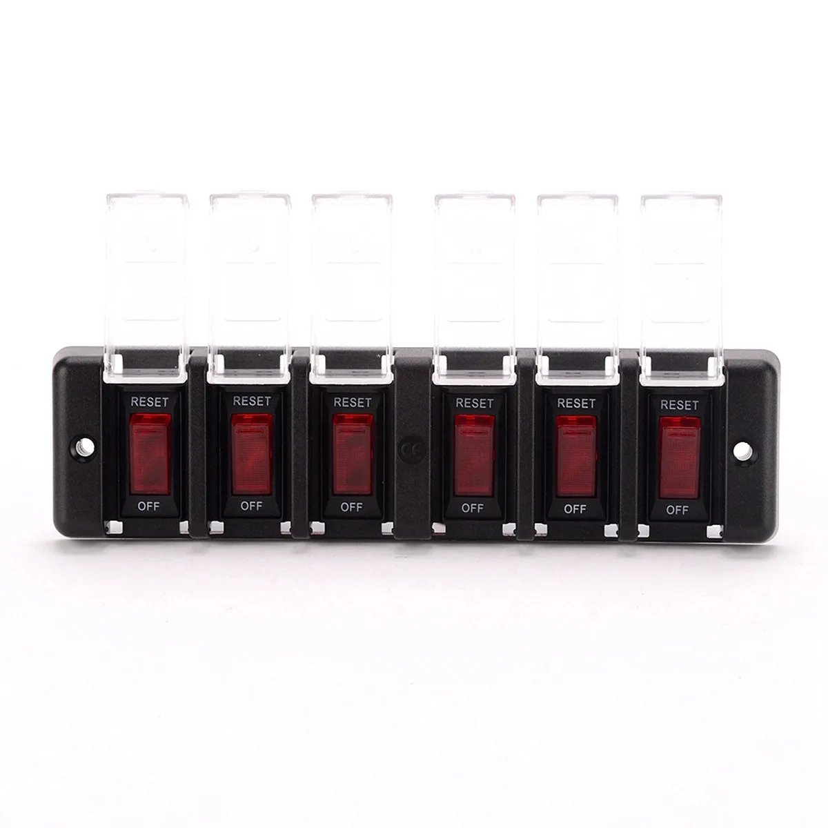 Перекрестная граница для 12V 16A Автомобиля Караван яхты Модифицированная Водонепроницаемая Пылезащитная кнопка переключателя с Светодиодный индикатор