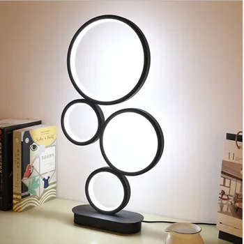 

European style simple modern hotel living room bedroom bedside lamp novel new intelligent dimming creative LED lamp