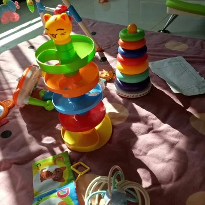 Suzakoo башня укладки настольная игра вращение для детей играть один шт
