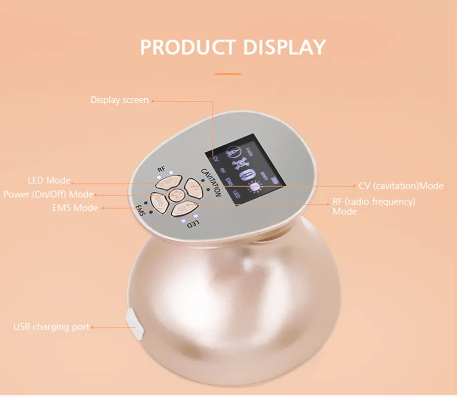 4D RF Ultrasound Device EMS キャビテーション Cavitation+RF