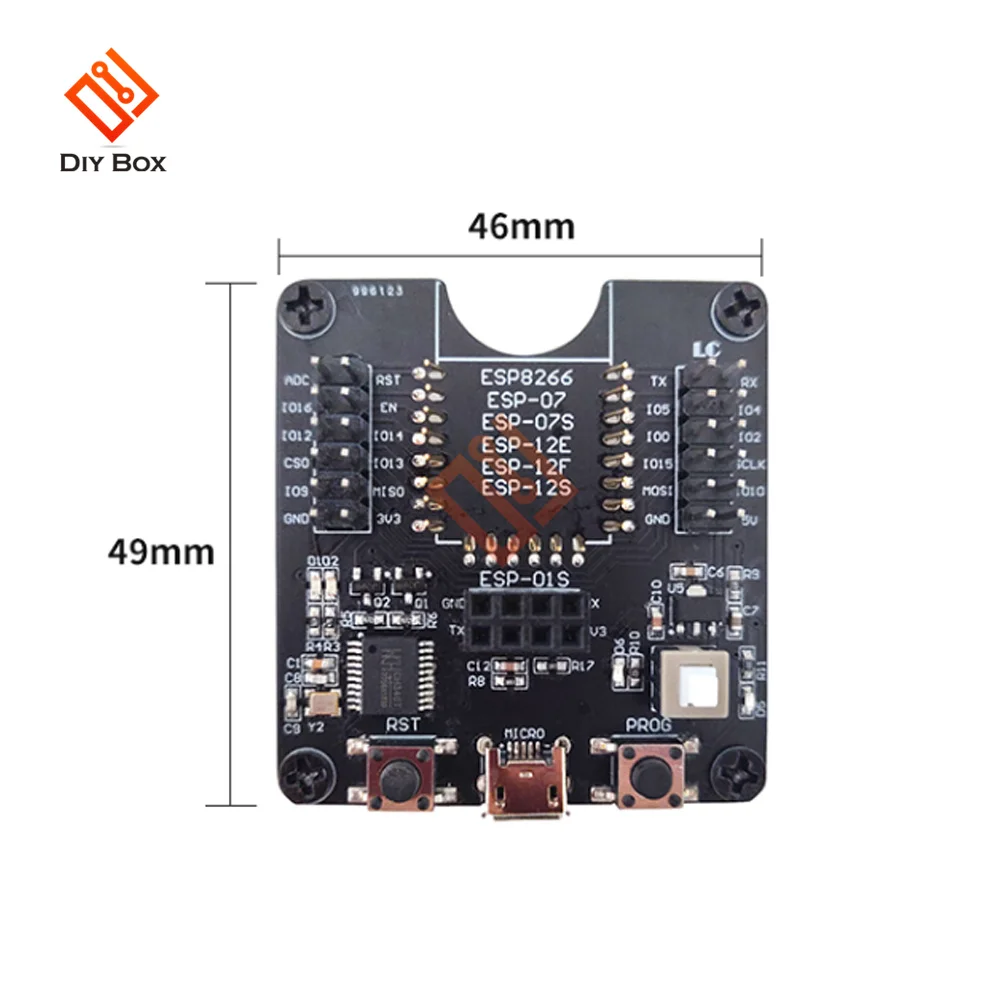 Desenvolvimento Wifi Board Test Frame Burning Fixture Tool Downloader para Esp01s Esp12s Esp07s Esp8266 Esp-wroom32 Esp32-wrover - Imagem 2
