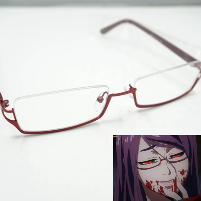 Most Original Kamishiro Rize Nishio Nishiki Cosplay Glasses Half Frame Near Sighted Glasses Brand New Style Hot Cs39 Glasses Brand Glasses Styleglasses Glasses Aliexpress