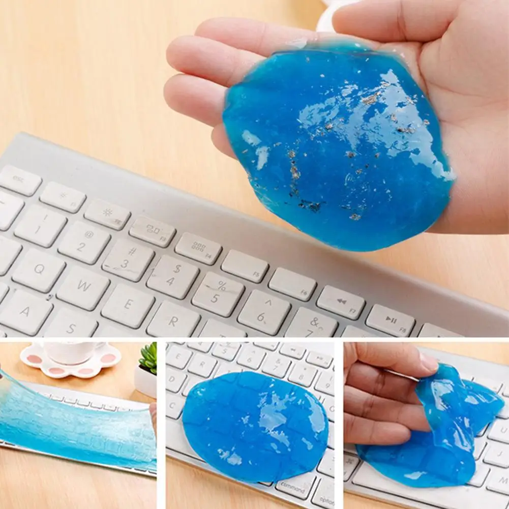

High-Tech Magic Dust Cleaner Cleaning Gel For keyboard cleaner Compound Super Clean Slimy Gel For Phone Laptop Random Color