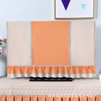 

LCD TV Cover Dust Cover Set Hanging TV Covering Cloth Modern Simple 65-Inch 55-Inch Boot Does Not Take