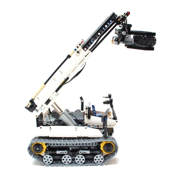 

873Pcs MOC Small Particle RC Crawler Grabber Building Block Model DIY Construction Kit Technic Blocks Electric Version
