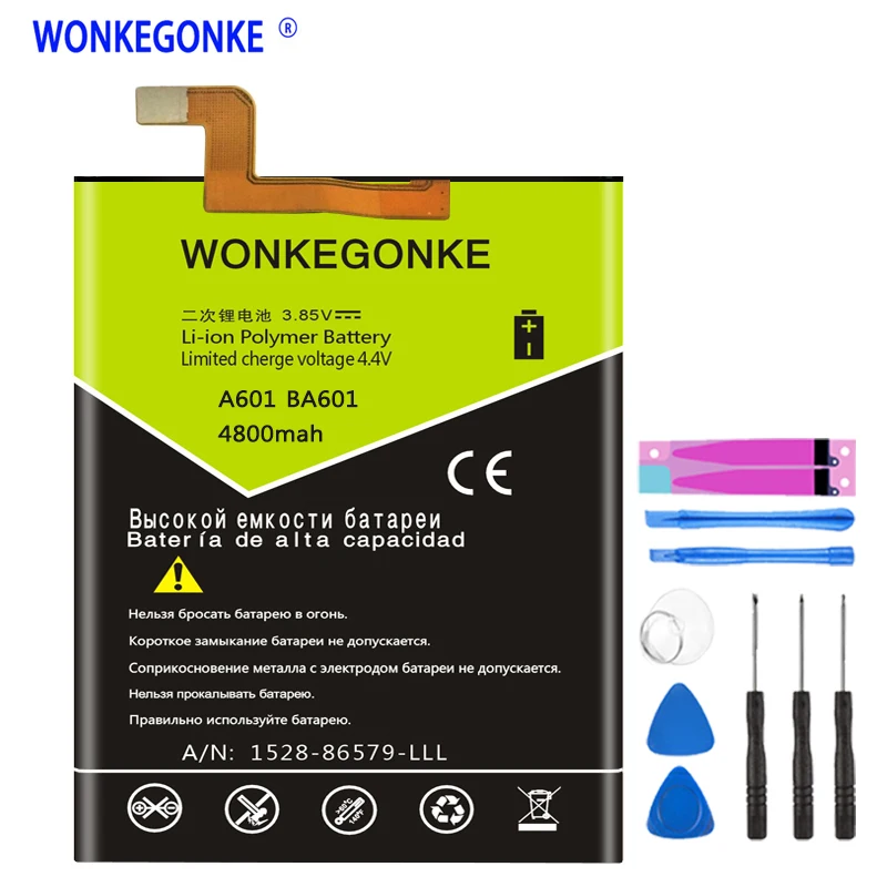 WONKEGONKE 545978/ICP51/59/78SA для ZTE Blade A601 BA601 батареи | Мобильные телефоны и аксессуары