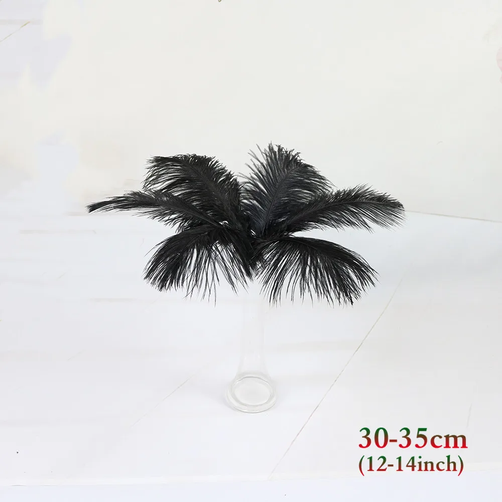 黑色 30-35cm 鸵鸟毛 1_副本