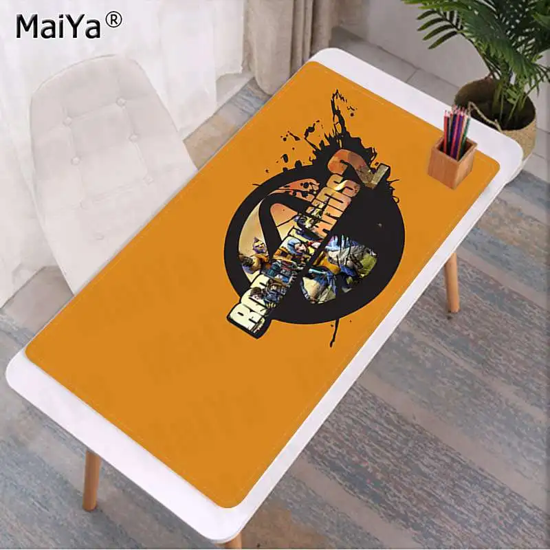 Maiya дизайн Borderlands2 индивидуальный игровой коврик для мыши для ноутбука большой коврик для мыши клавиатуры коврик