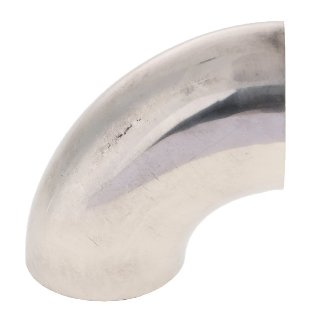 76mm 90 Degree Mandrel Bend Stainless Steel Elbow Exhaust Manifold 2/3 inch