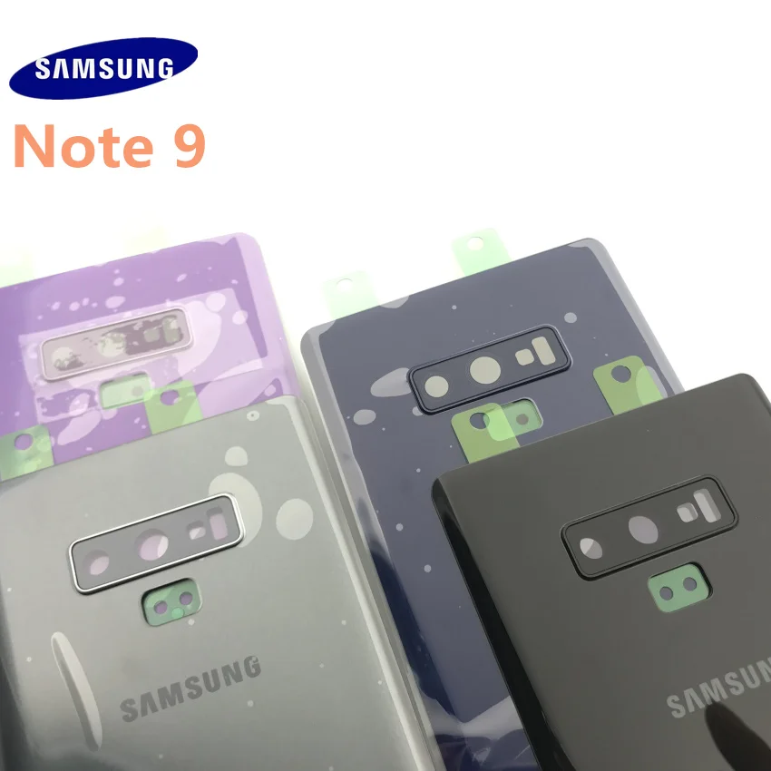 OME samsung Galaxy NOTE 9 N960 N960F задняя Батарея крышка ПК+ Стекло Корпус Крышка для samsung Note9 дверь задняя крышка чехол Replacemet