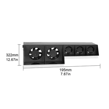 

External Turbine Temperature Control Of Usb Super Cooling Fan Radiator For Ps4 Host Cooling Fan Turbine