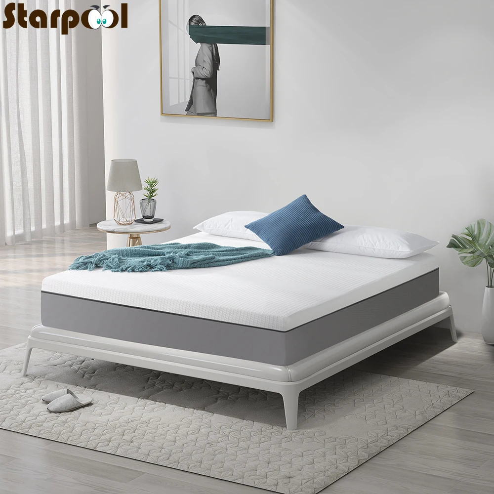

12 Inches comfortable mattresses Super luxury latex sponge filling Foldable mats folding bed product