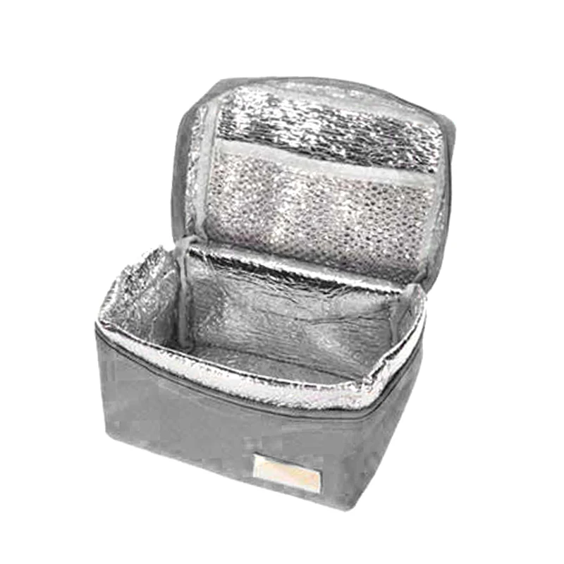 Путешествия Оксфорд Tinfoil изолированный охладитель тепловой Пикник Ланч сумка Водонепроницаемый Tote Ланч сумка для детей взрослых FO