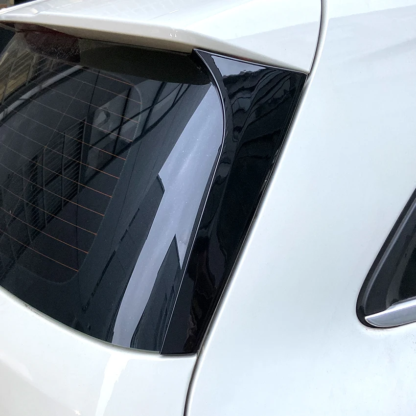Автомобильный задний боковой спойлер отделка крышки наклейки для Mercedes Benz B Class W246