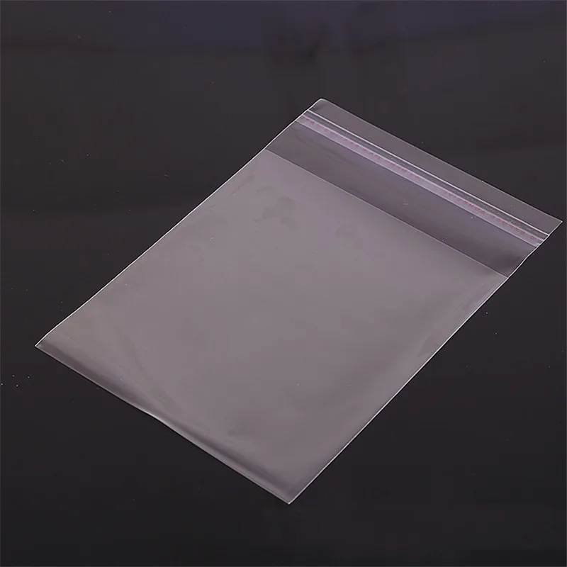 

100pcs Jewelry Protection Package Clear Self Adhesive Seal Plastic Storage Bag OPP Pack Bag Retail Packaging Package Bags Useful