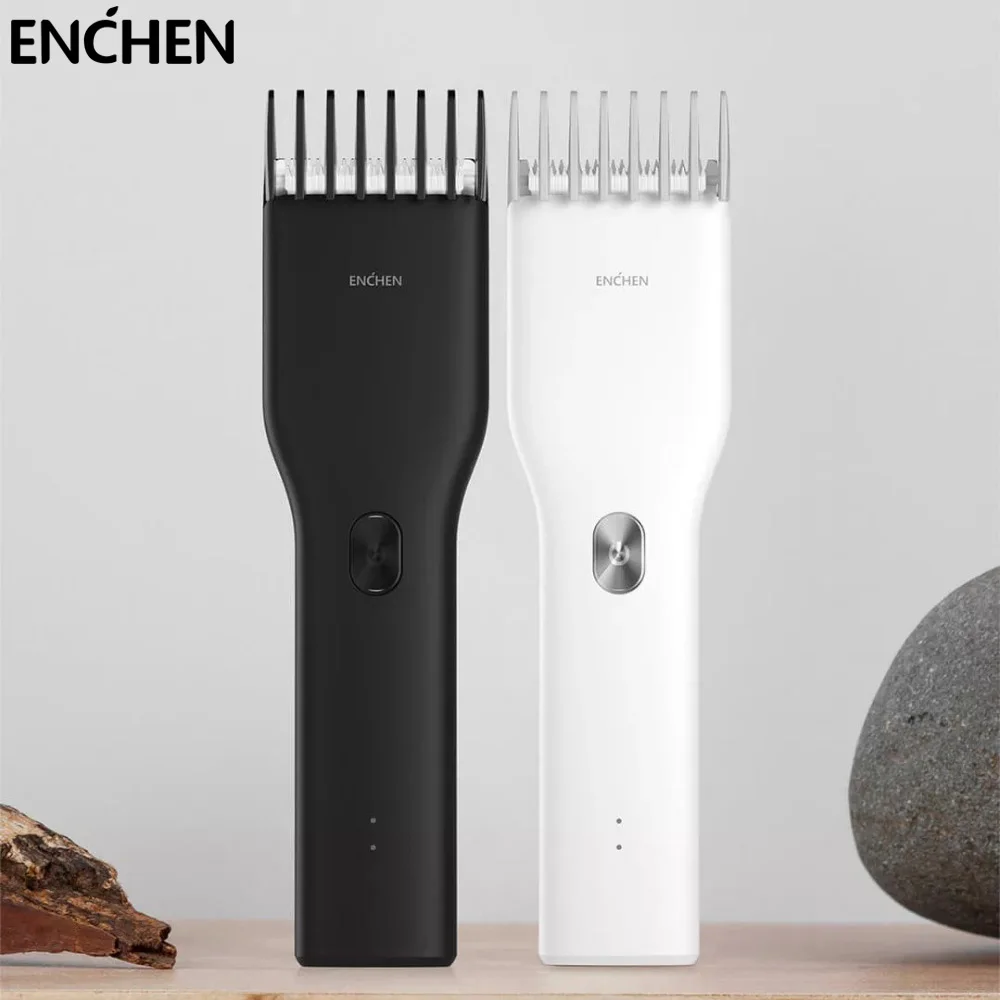 ENCHEN Boost Electric Hair Clipper Professional Cordless Rechargeable Ceramic Cutter Machine Trimmer For Men Two Speed | Бытовая