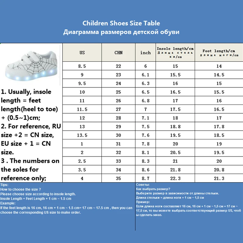 Светящаяся обувь «Человек-паук»; Детские кроссовки; Осенняя кожаная обувь для девочек; Спортивные Светящиеся кроссовки для маленьких мальчиков с зарядкой из водонепроницаемого материала