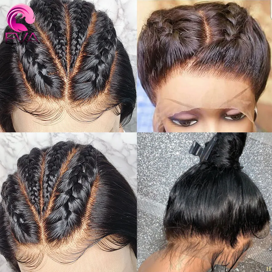 Pre Geplukt Full Lace Menselijk Haar Pruiken Met Baby Haar Braziliaanse Remy Haar Voor Vrouwen Gebleekte Knopen Natuurlijke Zwarte Kleur eva Haar Pre Geplukt Full Lace Menselijk Haar Pruiken Met Baby Haar Braziliaanse Remy Haar Voor Vrouwen Gebleekte Knopen Natuurlijke Zwarte Kleur eva Haar