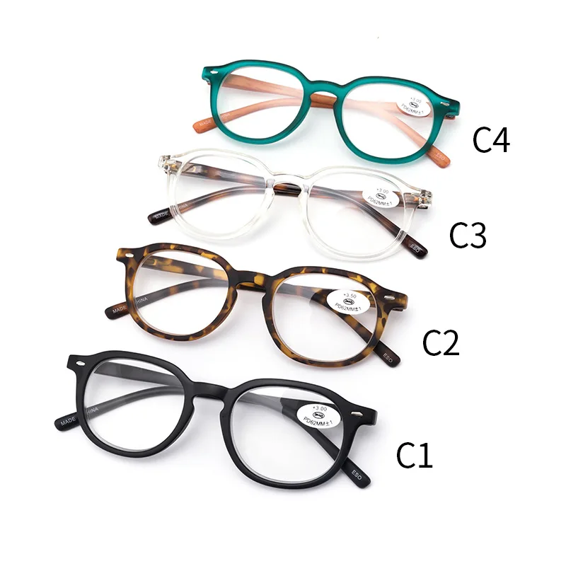iboode Reading Glasses Women Men Retro Square Frame Spring Legs Presbyopic Eyeglasses+1.0 To+4.0 Unisex Eyewear Oculos De Grau