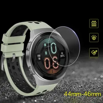 

Tempered Glass Screen Protector Scratch Proof Protective Cover Watch Case for Huawei Watch GT2E 42mm/46mm