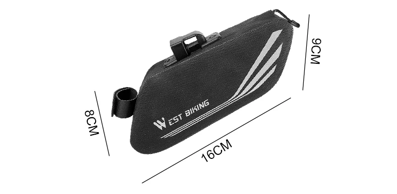 West biking сумка для велосипеда Задняя сумка под седло водонепроницаемый Подседельный штырь сумка для велосипеда аксессуары светоотражающие велосипедные подседельные сумки