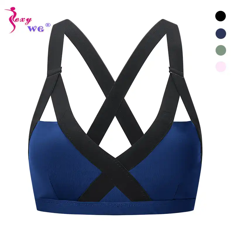 SEXYWG, Top para correr, Sujetador deportivo profesional para mujeres,  camisas para ejercicio, sujetador de Yoga a prueba de golpes, sostén corto,  ropa activada push up|Sujetadores deportivos| - AliExpress