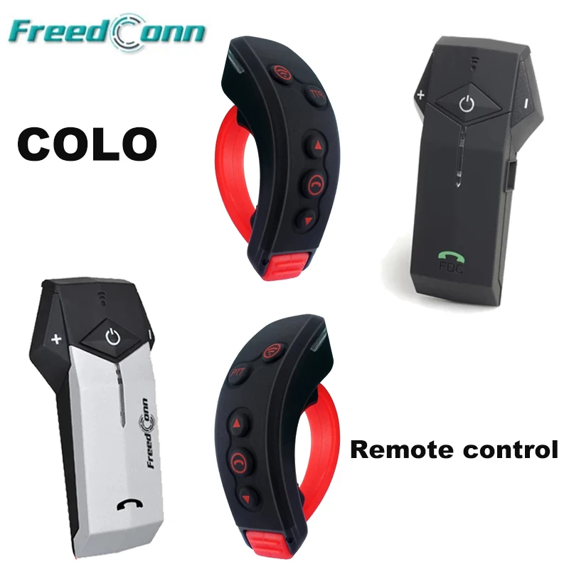 FreedConn COLO-RC 1000m Motorcycle Helmet Bluetooth Headset Intercom NFC FM Remote Controller Soft Hard Earphone | Автомобили и
