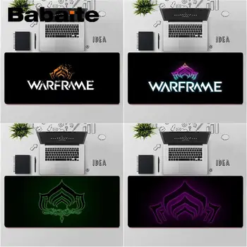 

Babaite High Quality warframe logo Locking Edge Mouse Pad Game Rubber Computer Gaming mousepad