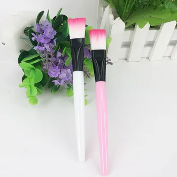 

1pcs Face Mask Brush Soft Flat Head Mud Foundation Mix Makeup Brush Silicone Handle Skin Care Makeup Brush Brushes For Mask