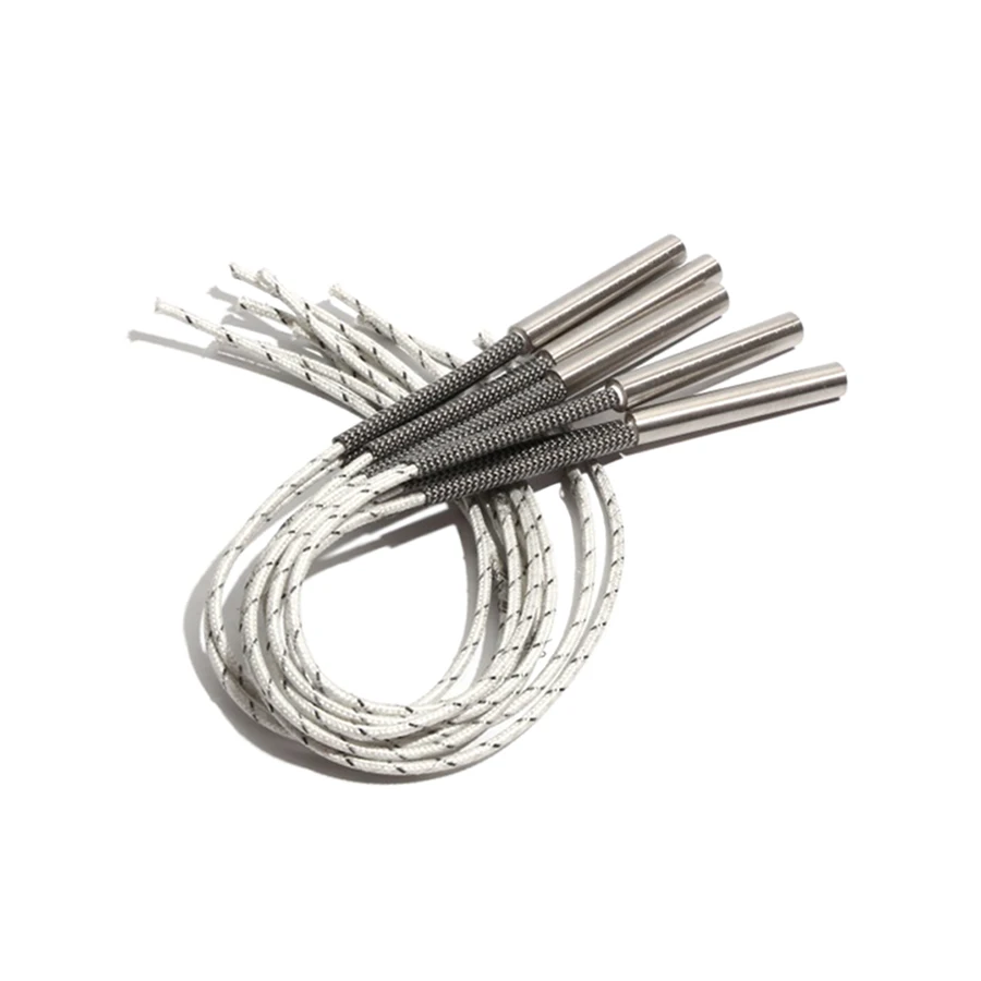 5PCS 9.5mm 25~35mm 316SUS Tubular Heating Pipe 110V/220V/380V Cartridge Heater 90W/100W/110W/120W/130W Electric Element
