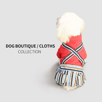 

Dog Clothes Winter Warm Pet Dog Jacket Coat Puppy Christmas Clothing Hoodies For Small Medium Dogs Puppy Yorkshire Outfit S-XL