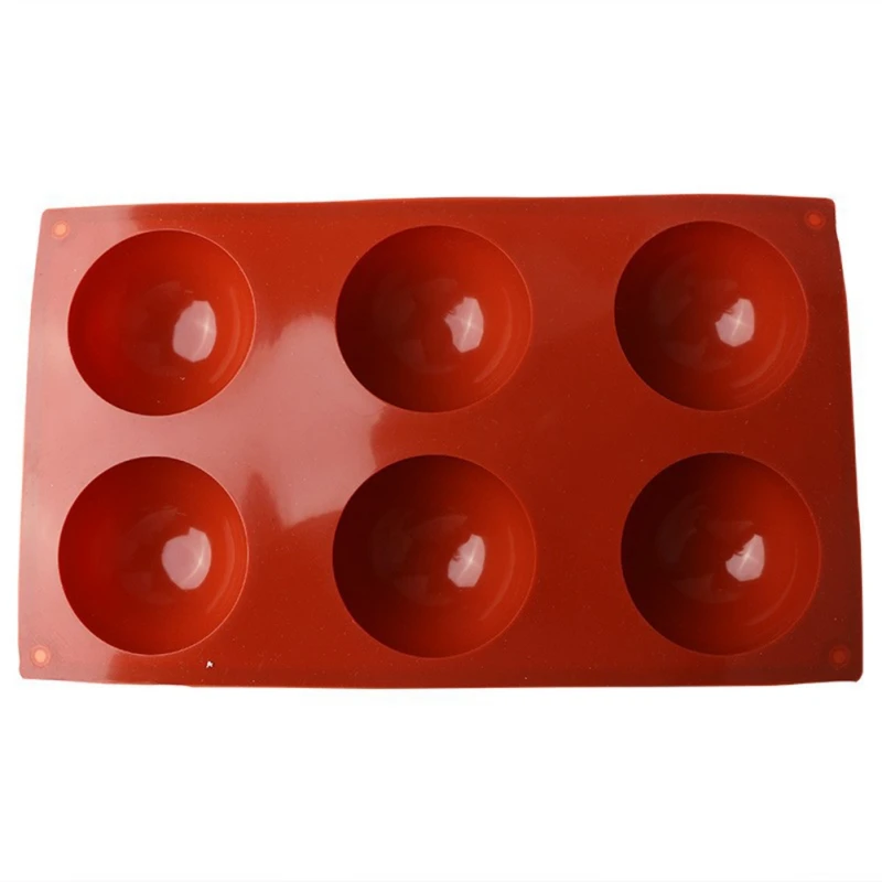 1 шт. 6-24 даже DIY формы для торта силиконовые гигиенические куполообразные формы для торта силиконовые полусферические формы для шоколада форма для желе, пудинга
