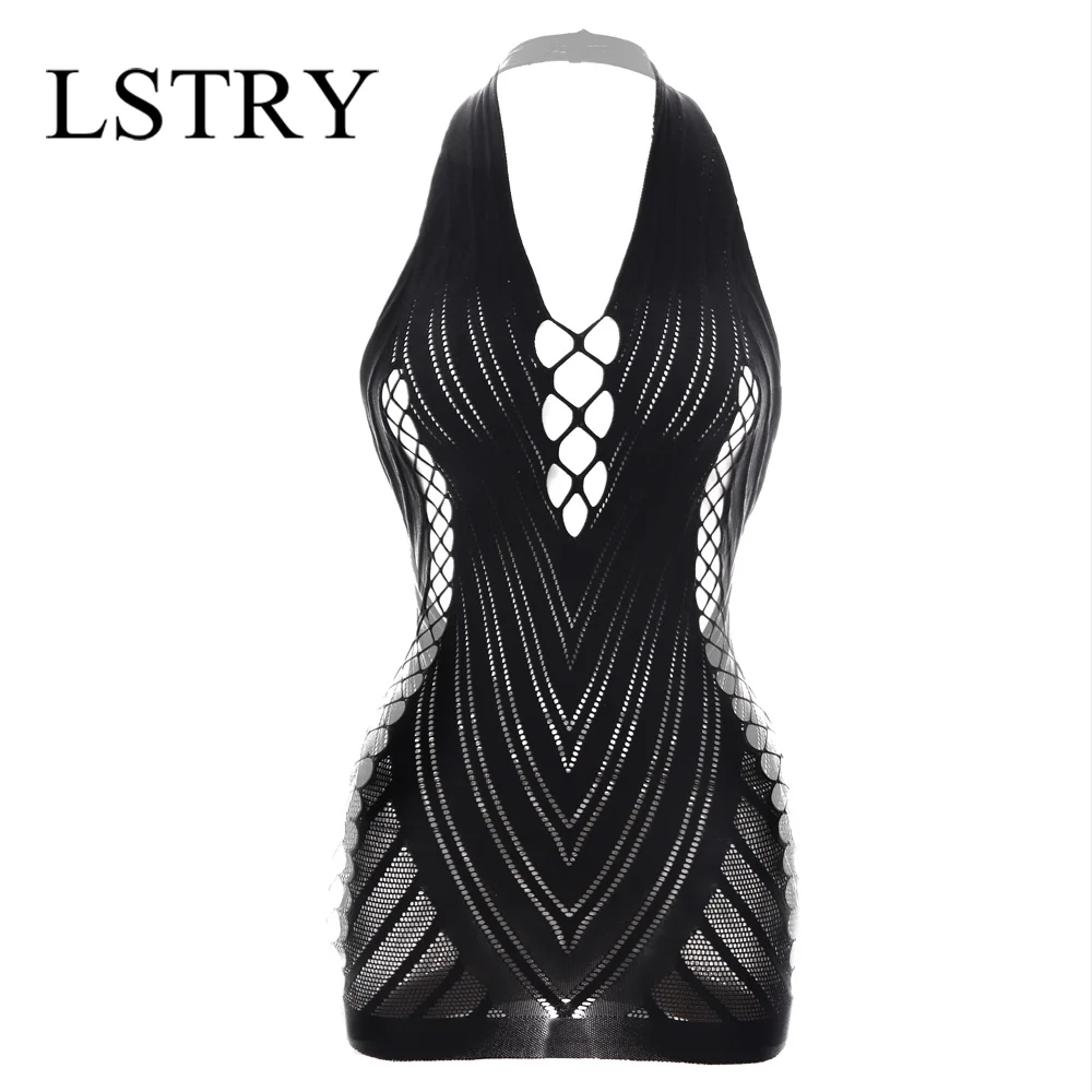 Porno Sexi Women Lingerie Dress Fishnet Hot Vestido Sexy Erotic Transparent Underwear Sexy Lady Costumes Night Dresses Intimates