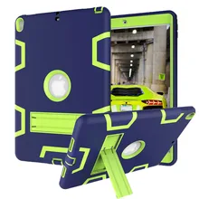 Чехол для iPad Air 3 10,5 iPad 10,5 планшет, детский безопасный сверхмощный силиконовый Жесткий противоударный Броня Гибридный трехслойный стенд