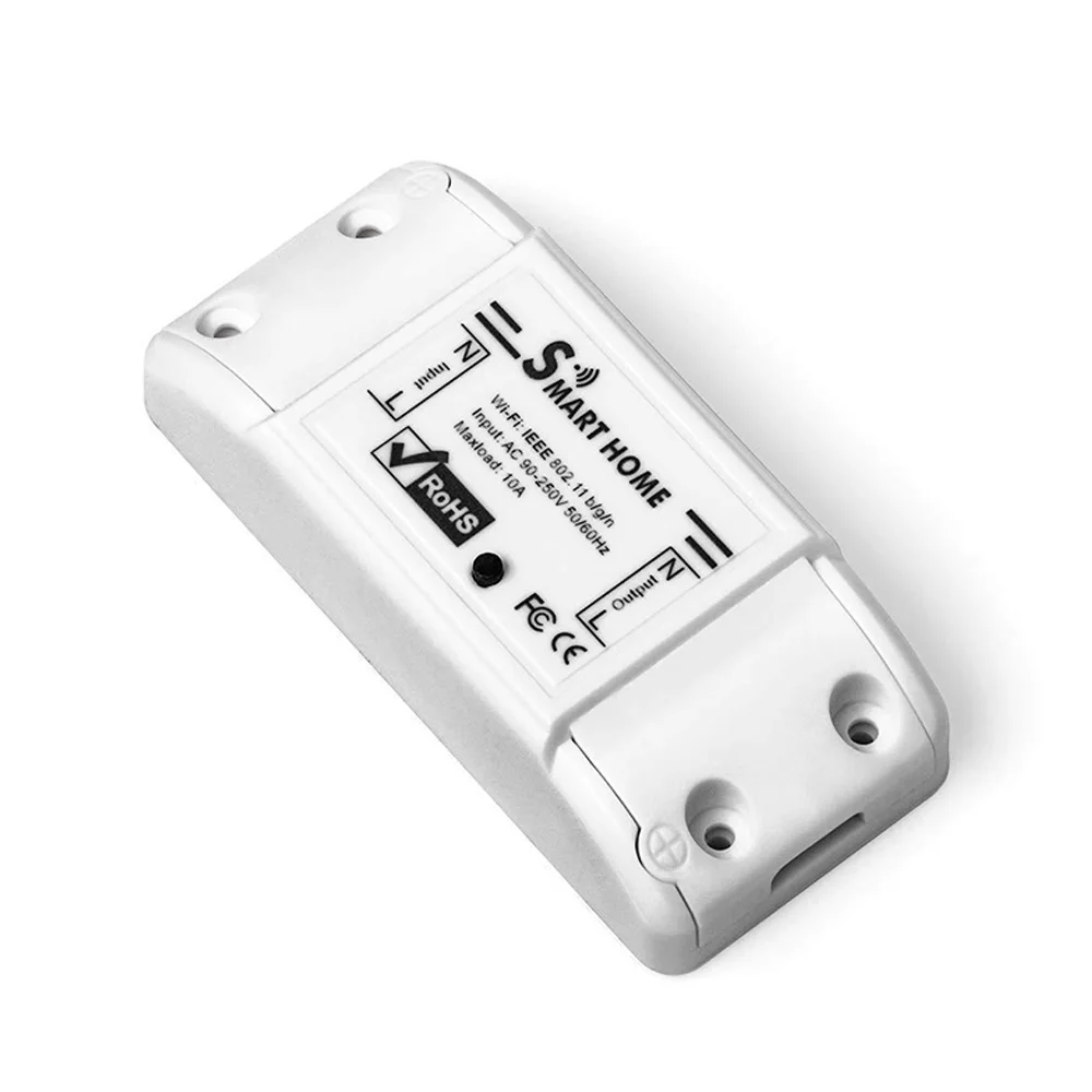 

1pcs Basic Smart Home Wifi Wireless Switch Remote Control Automation Relay Module for Apple Android Smartphones 10A 220V