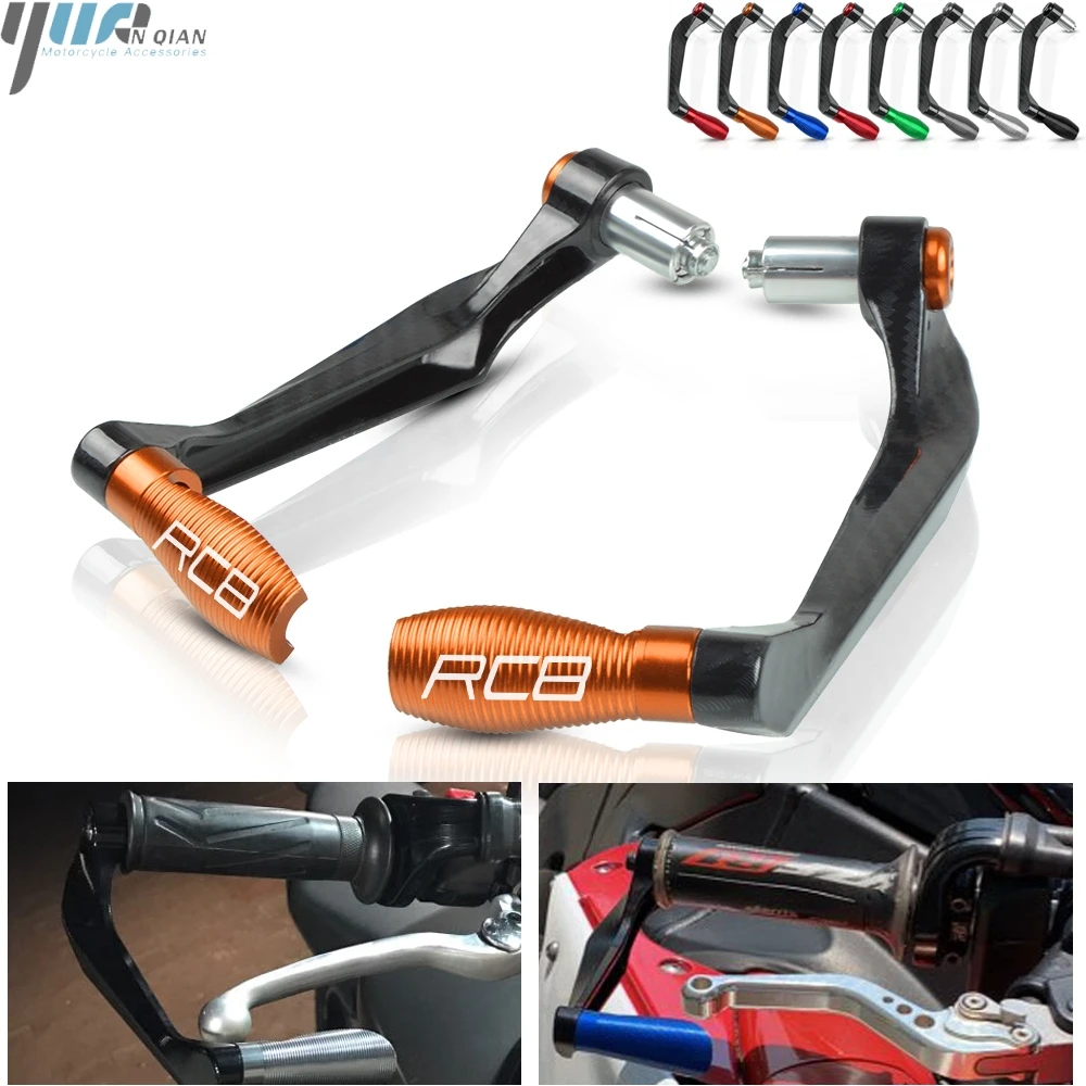 Motorcycle Accessories Brake Clutch Levers Protection moto Lever Hand Guard Handlebars Protector For RC8 RC 8 2009-2018 2019 | Автомобили