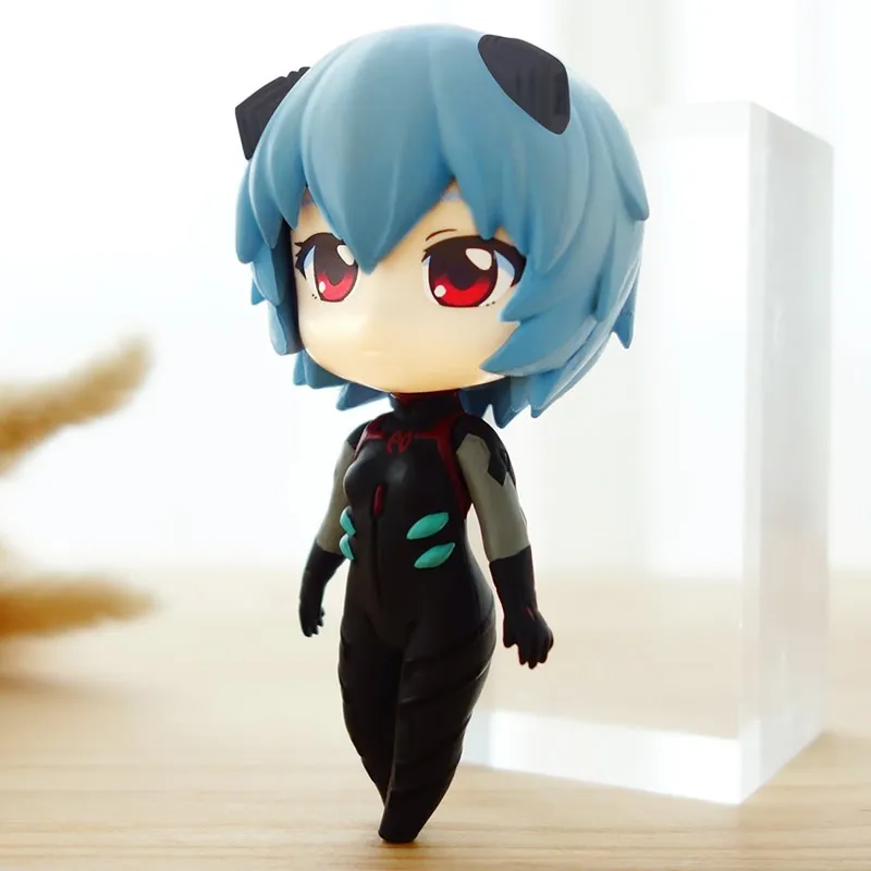 Новинка 2 шт./комплект, Q версия EVA Soryu Asuka lanсерый и Collectible Коллекционные фигурки, подарочные модельные Игрушки для мальчиков
