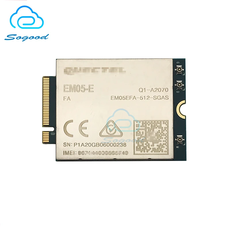 Quectel EM05 EM05-E/FDD-LTE 4G LTE Cat4 1500 Мбит/с B1/B3/B7/B8/B20/B28/B38 Европа Австралия Новая Зеландия |