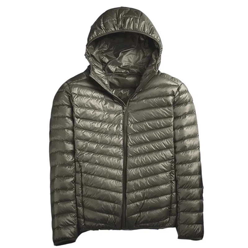 Зимняя однотонная мужская куртка Модная брендовая парка со стоячим воротником мужские толстые куртки верхняя одежда мужские зимние теплые парки