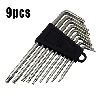 

HRC52-54 L-type Plum Hex Wrench Repair Tool T6 T7 T8 T9 T10 T15 T20 T25 T27 Hot