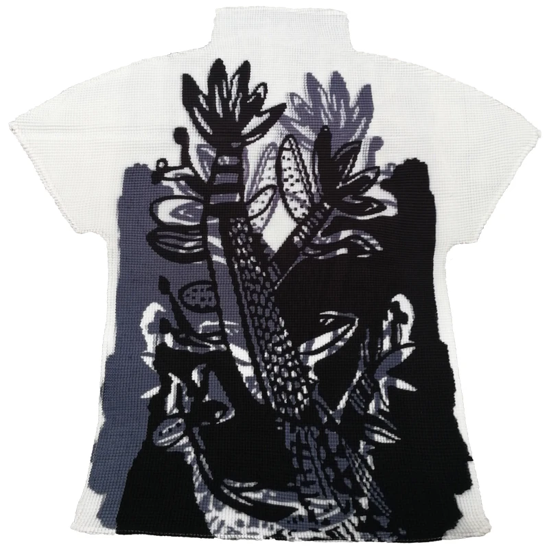 2020 summer New Printed Women T-shirt Tops Miyak