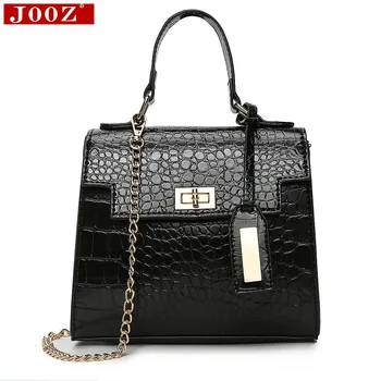 

Crocodile Pattern Leather Crossbody Bags For Women Designer Purses And Handbags Chain Shoulder Messenger Bag small Totes Bag