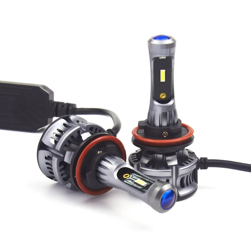 Светодиодсветильник фары Devil Eyes H7 H8 HIR2 9012 HB4 HB3 H11 светодиодные лампы 6000K H4 LED H1 H3 60W