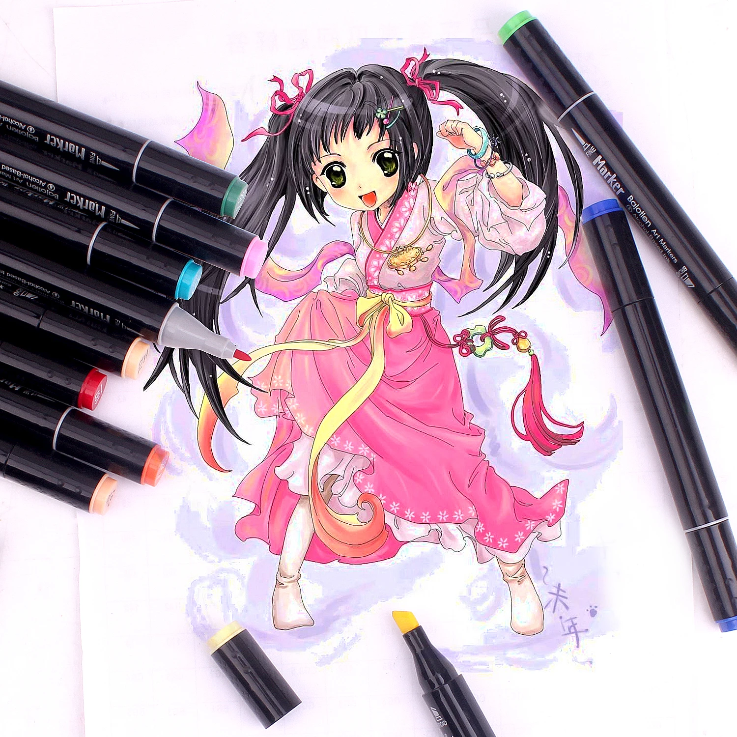 Generic 12/40/60/80pcs Alcohol Dual Tip Marker Pens Manga Best Price